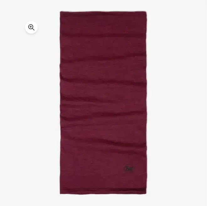 Buff Merino Midweight Neck Gaiter Melange, alternate view 1