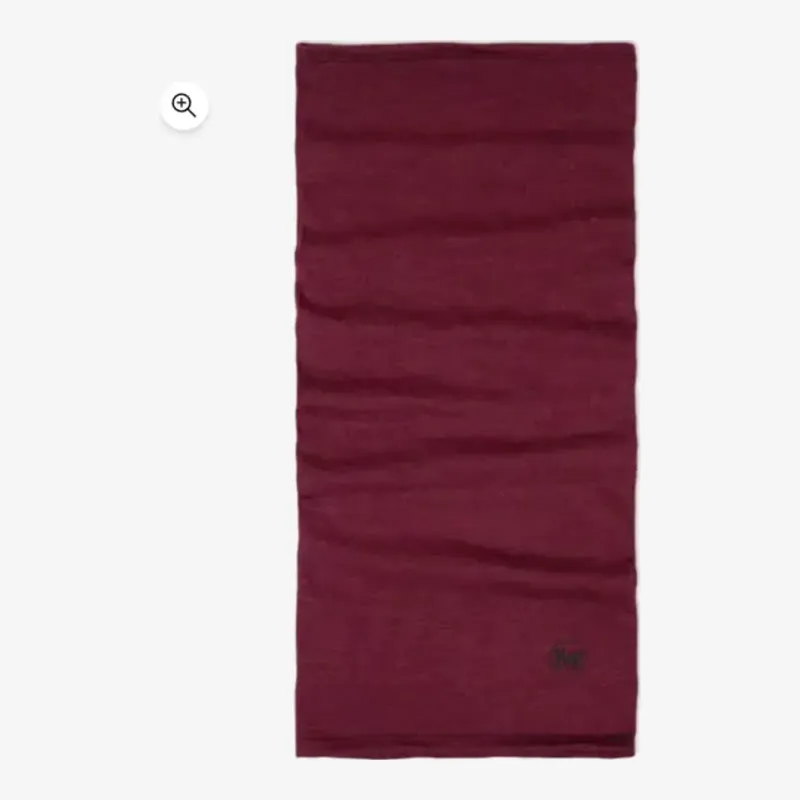 Buff Merino Midweight Neck Gaiter Melange, alternate view 1
