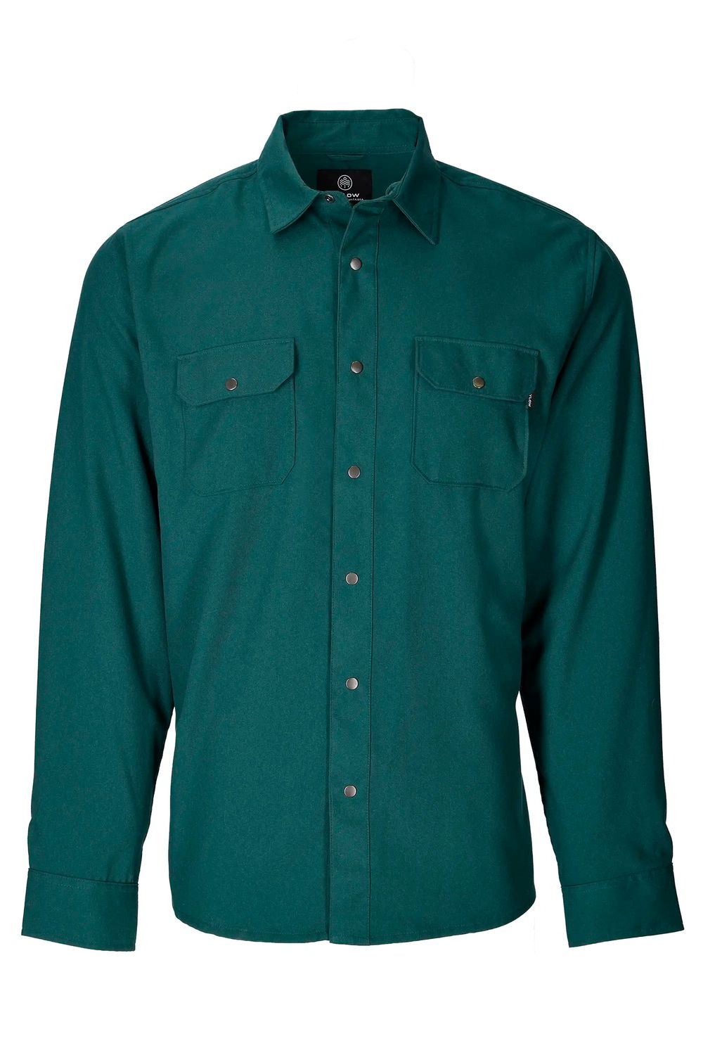 Flylow Men's Handlebar Tech Flannel, Color: Ponderosa Pine, Size: M