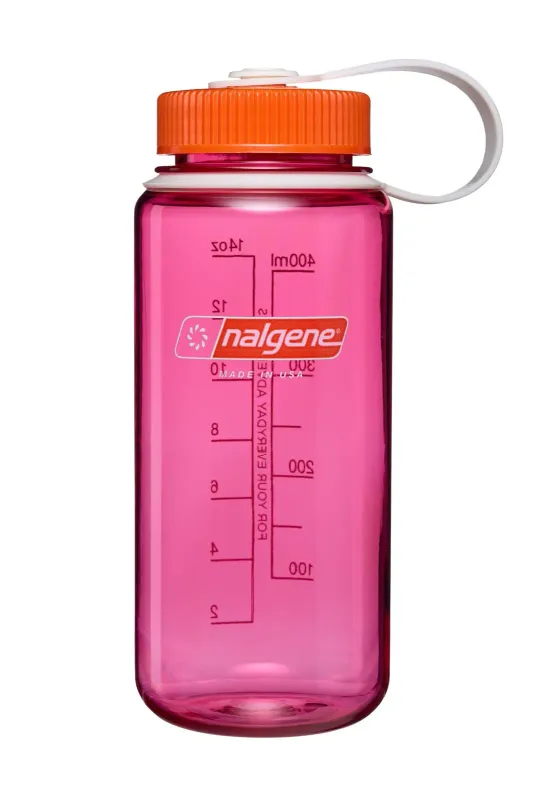Nalgene Wide Mouth 16oz in Fuchsia Purple, alternate view 1