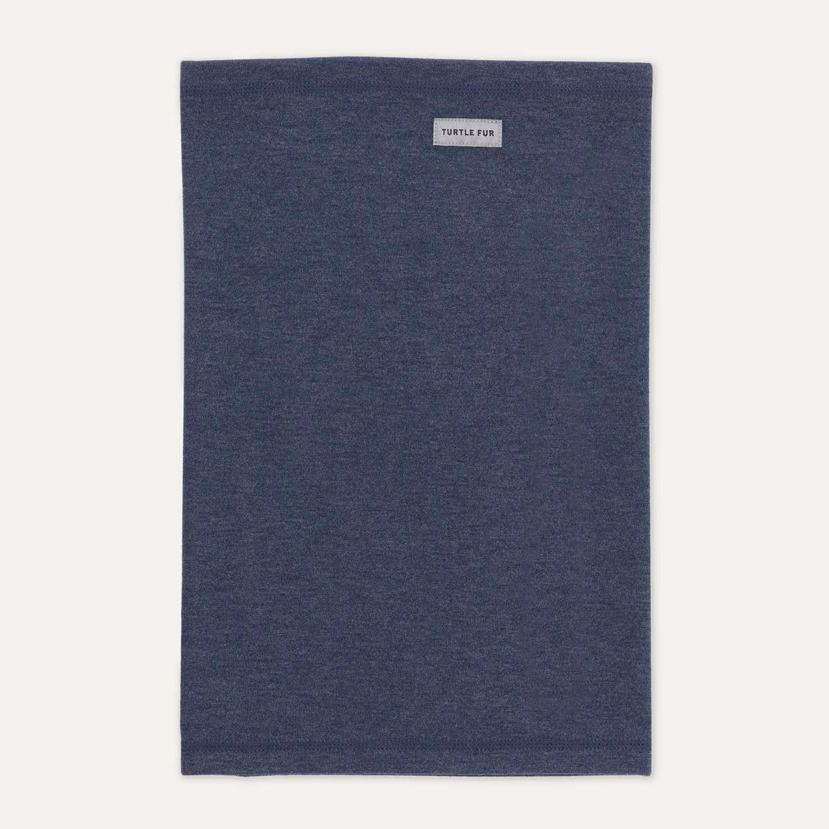 Turtle Fur Comfort Luxe Tube Neck Gaiter, Color: Denim