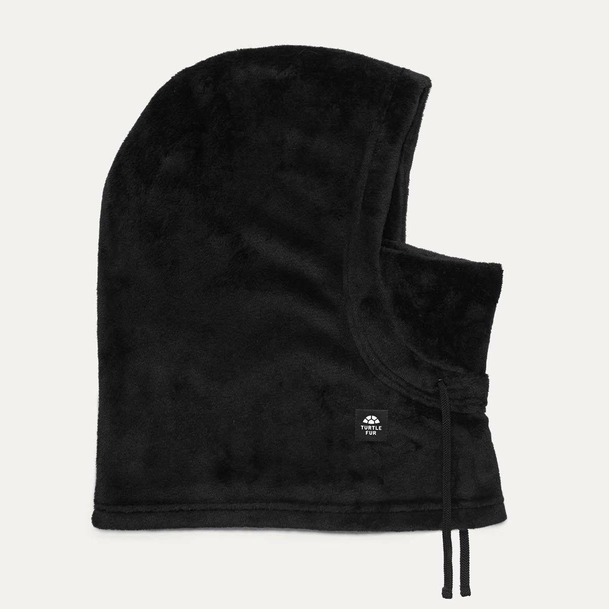Turtle Fur Comfort Plush Ollie Overhood, Color: Black