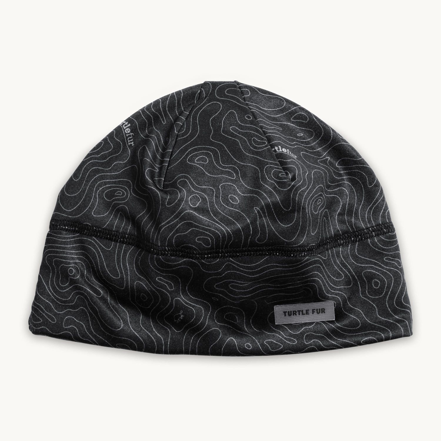 Turtle Fur Comfort Shell Brain Shroud Beanie, Color: Topo B. Gray