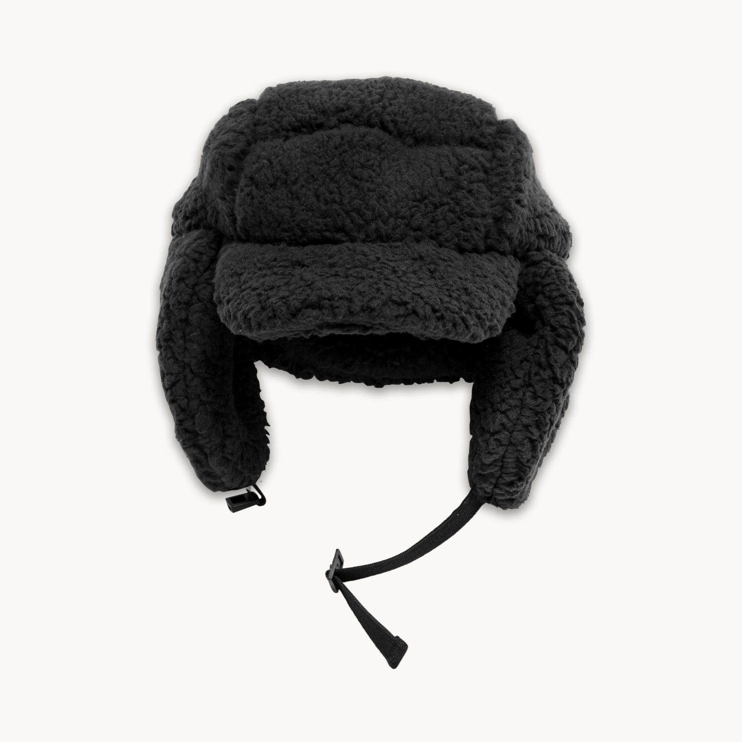 Turtle Fur Comfort Lush Backcountry Trapper Hat, Color: Black