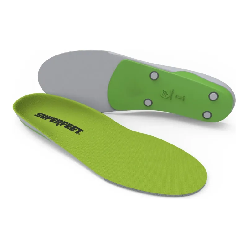 Superfeet All-Purpose Support High Arch Insoles, front view