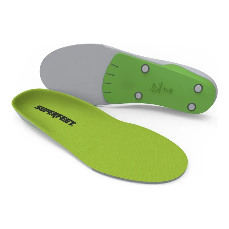 Superfeet All-Purpose Wide-Fit Support Insoles, front view