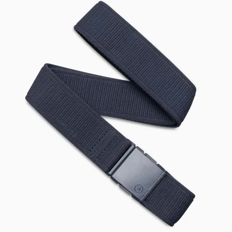 Arcade Atlas Belt in Navy, front view