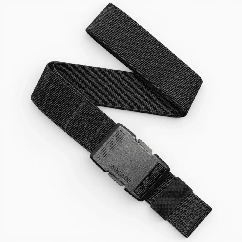 Arcade Hardware Belt in Iron, front view