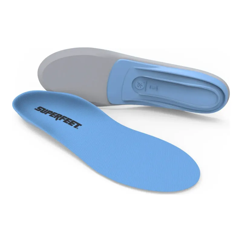 Superfeet All-Purpose Support Medium Arch Insoles, front view