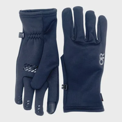 Outdoor Research Men's Backstop Sensor Gloves in Black, main view