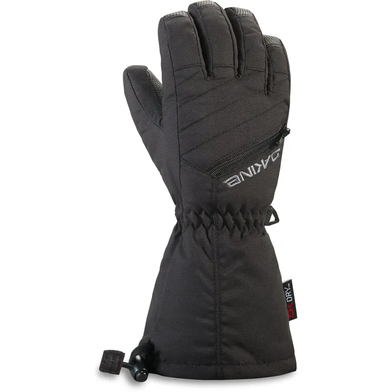 Dakine Kids' Tracker Gloves in Black, front view