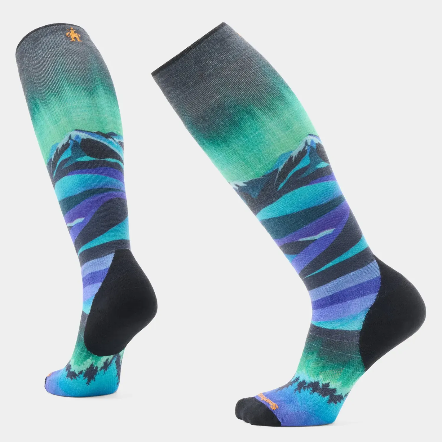 SW002484 - Smartwool Women's Ski Targeted Cushion Compression Socks, Color: Black, Size: L