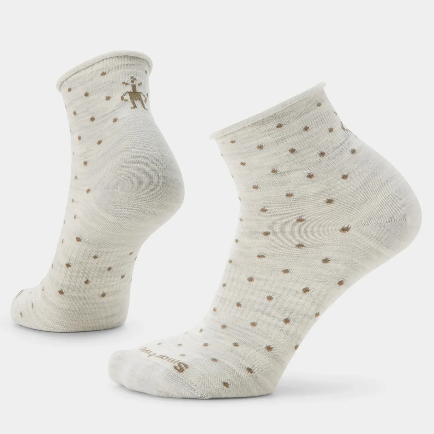 SW001840 - Smartwool Women's Everyday Classic Dot Ankle Socks, Color: Ash, Size: L