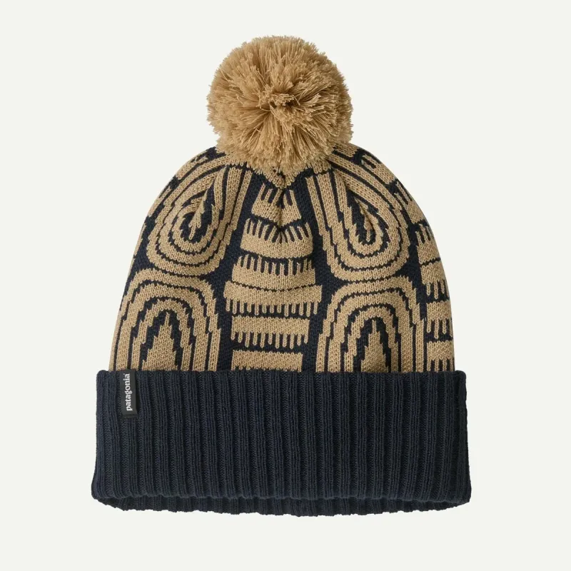 Patagonia Powder Town Beanie in FLSK, front view