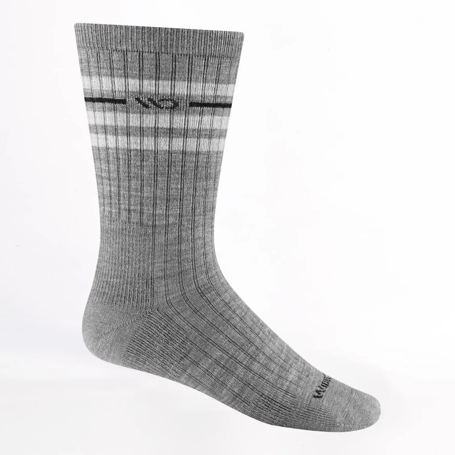 Wide Open Men's Crew Vintage Stripe Socks