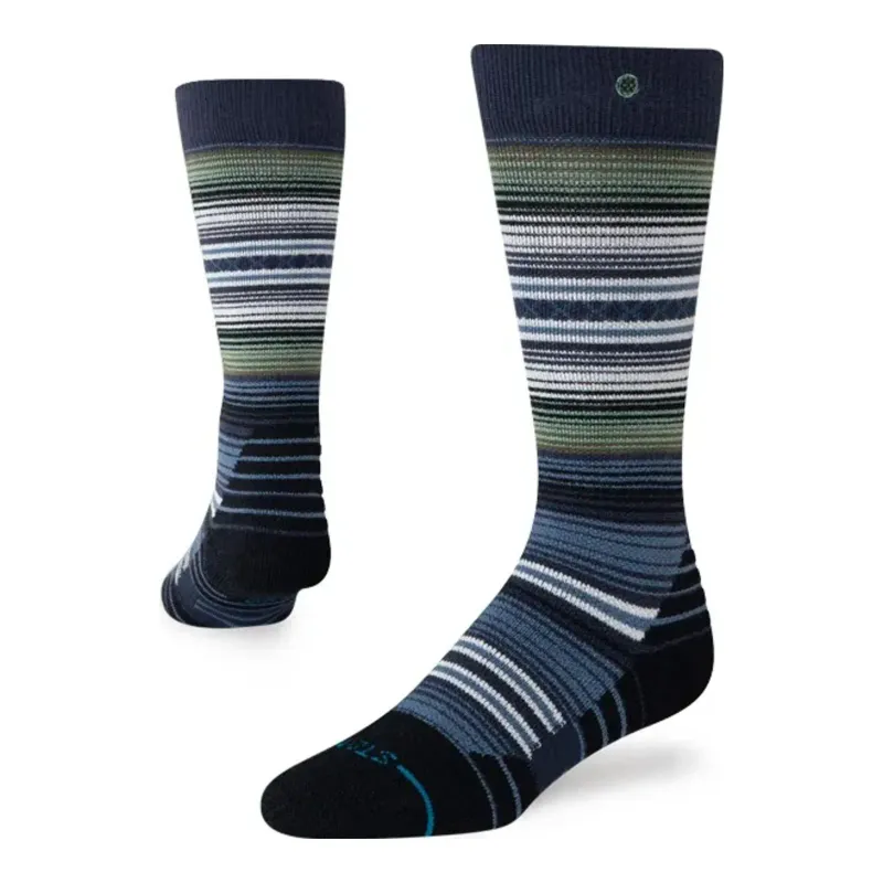 Stance Kids' Curren St Mid Wool Socks in SBL, alternate view 1