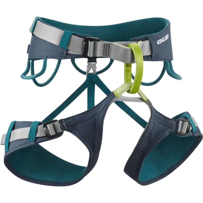 Edelrid Men's Jay IV Harness in Sailor Blue, front view