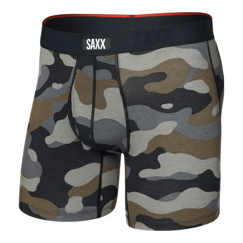 SAXX Men's Vibe Extra Boxer Brief Fly in DTC, front view
