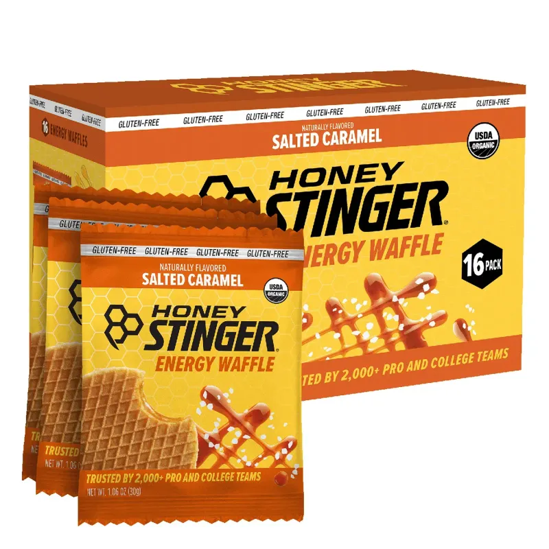 Honey Stinger Gluten Free Waffle in Salted Caramel, alternate view 1