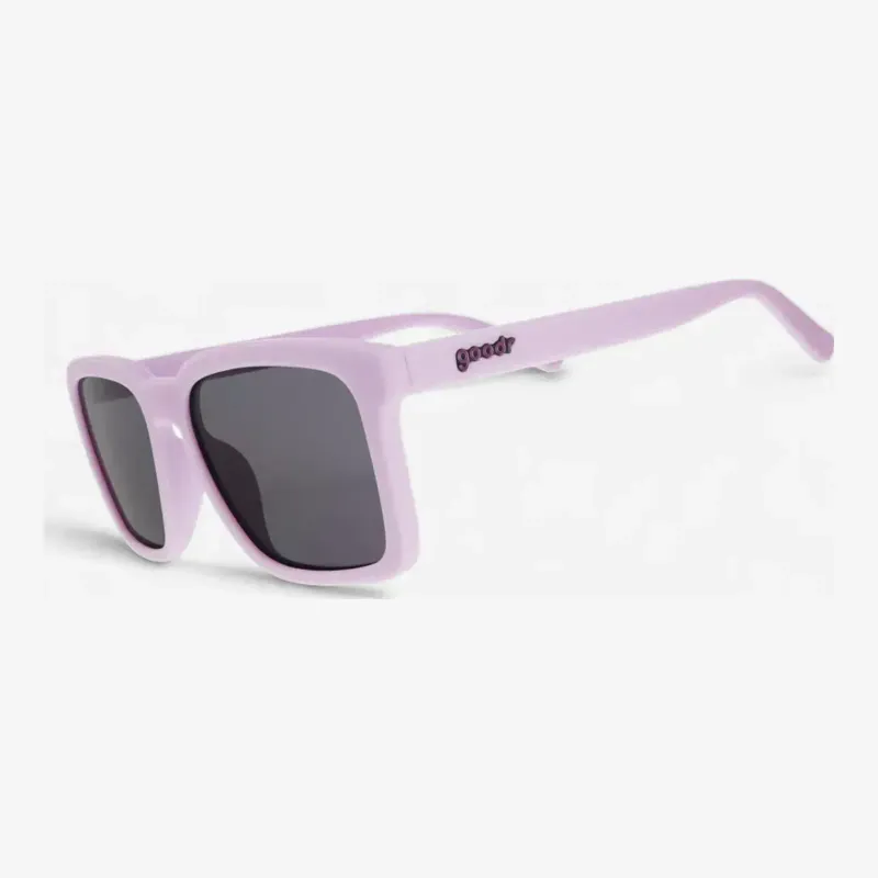 goodr Slate G Sunglasses in Garden Gates At Dusk, front view