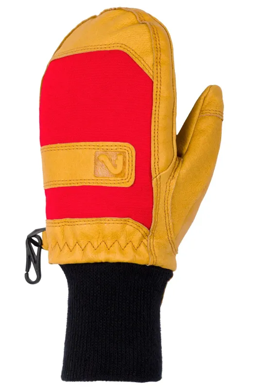 Flylow Might Mitts in Magma, front view