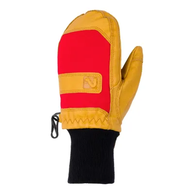 Flylow Might Mitts in Magma, front view