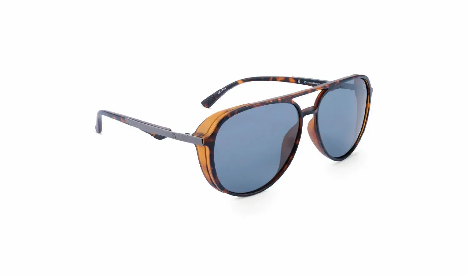ONE by Optic Nerve Govnah Sunglasses, Color: Matte Brown/Polarized Smoke