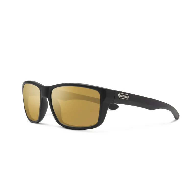 Suncloud Mayor Sunglasses in Matte Black Brown, alternate view 1