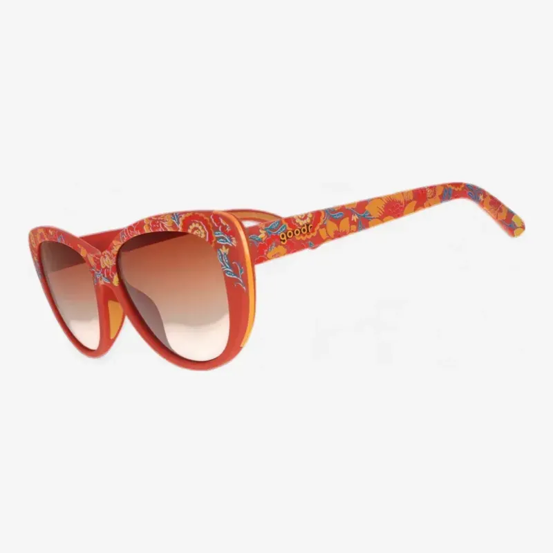 goodr Glam G Sunglasses in Garden Party Crasher, front view