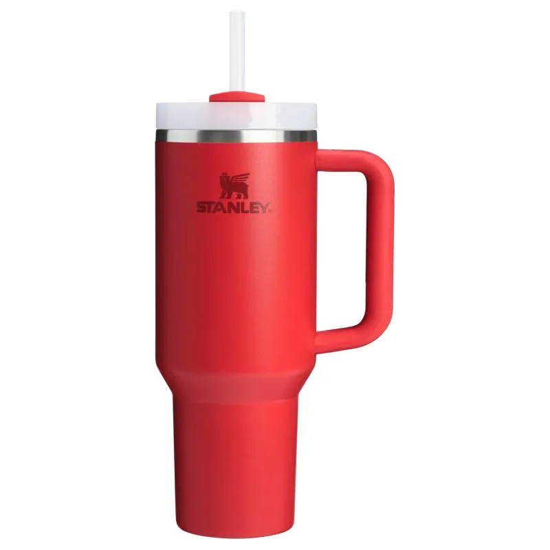 Stanley Quencher H2.0 FlowState Tumbler in Chili, front view