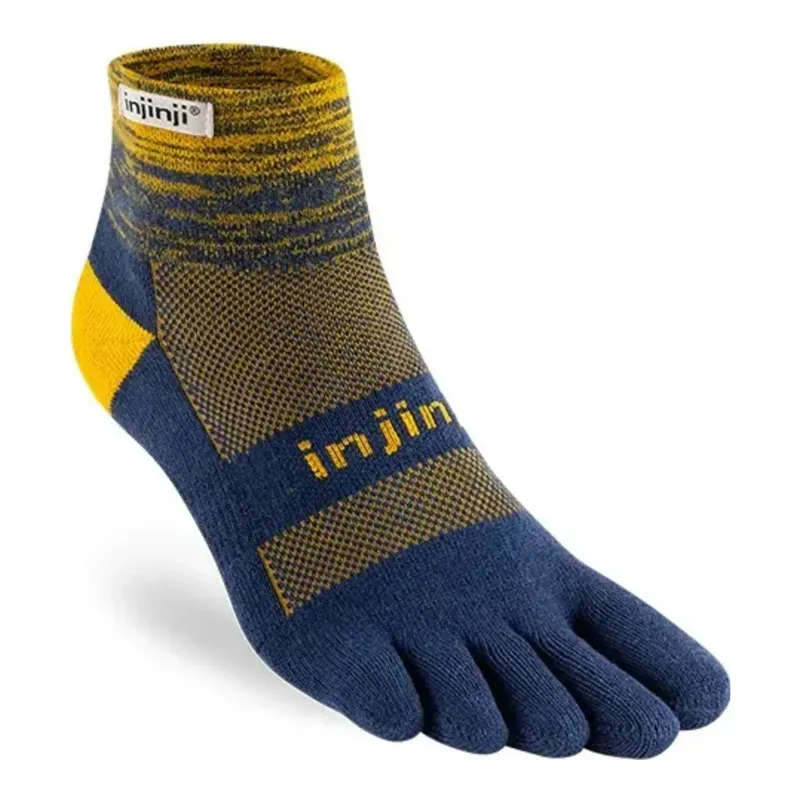 Injinji Trail Midweight Mini-Crew Socks, front view