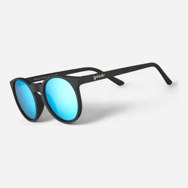 goodr Circle G Sunglasses in Midnight Ramble at the Circle Bar, alternate view 1