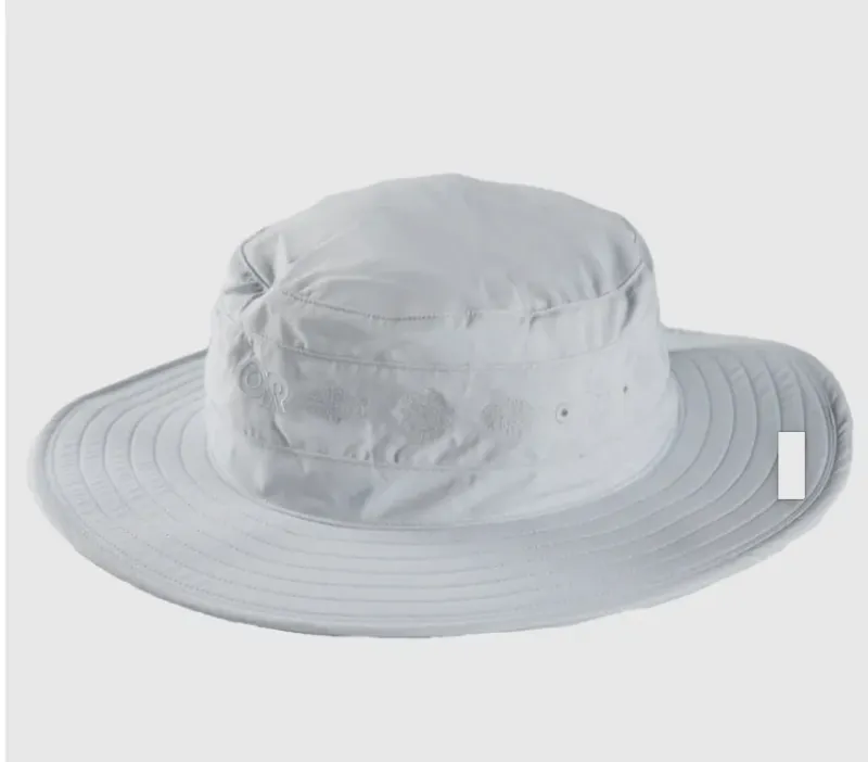 Outdoor Research Women's Solar Roller Sun Hat in Ti Rice Embroidered, front view