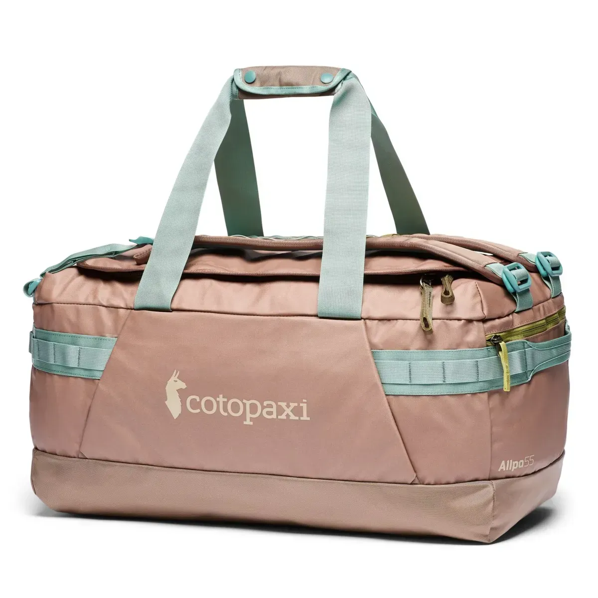 Cotopaxi Allpa Getaway 55L Duffel in Reishi, alternate view 1