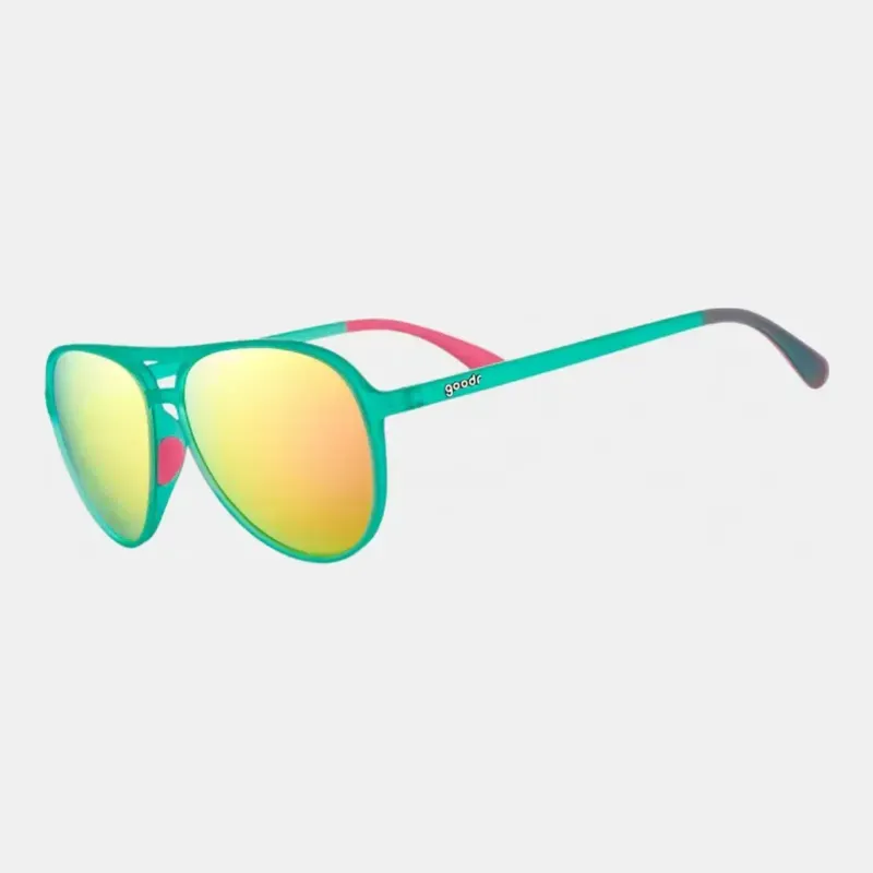 goodr Mach G Sunglasses in Kitty Hawkers Ray Blockers, alternate view 1