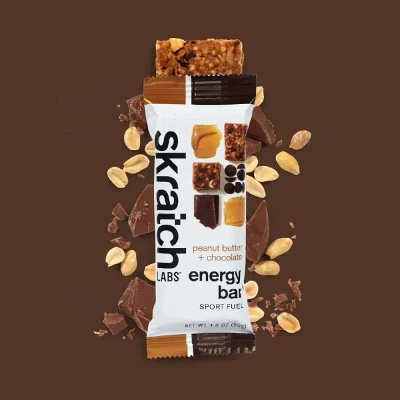 Skratch Labs Energy Bar in Peanut Butter Chocolate, alternate view 1