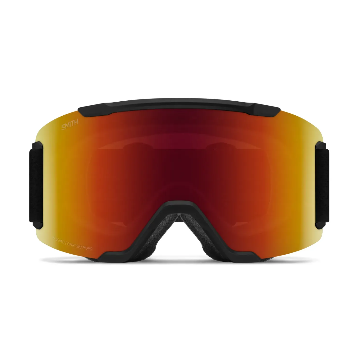 Smith Squad Goggles in Black ChromaPop Sun Red Mirror, alternate view 2