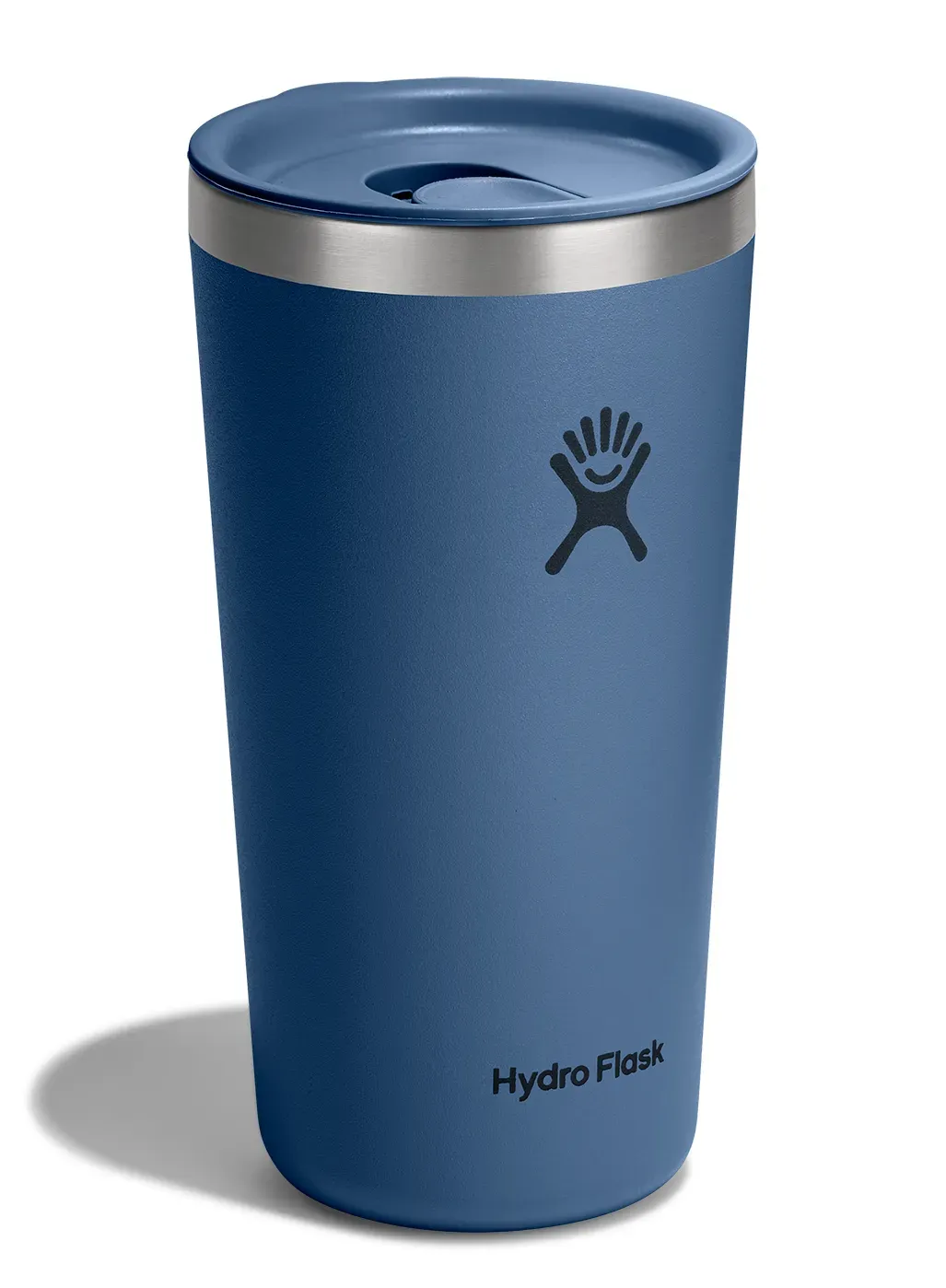 Hydro Flask 20oz All Around Tumbler Press-In Lid in Harbor Blue, alternate view 1