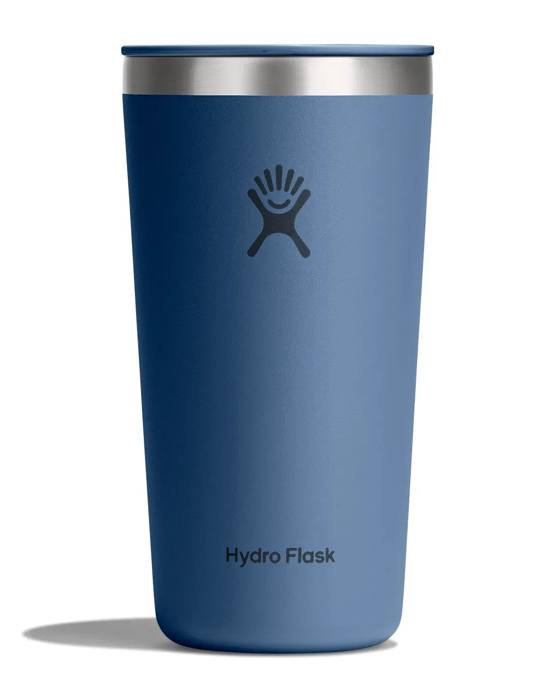 Hydro Flask 20oz All Around Tumbler Press-In Lid, Color: Harbor Blue
