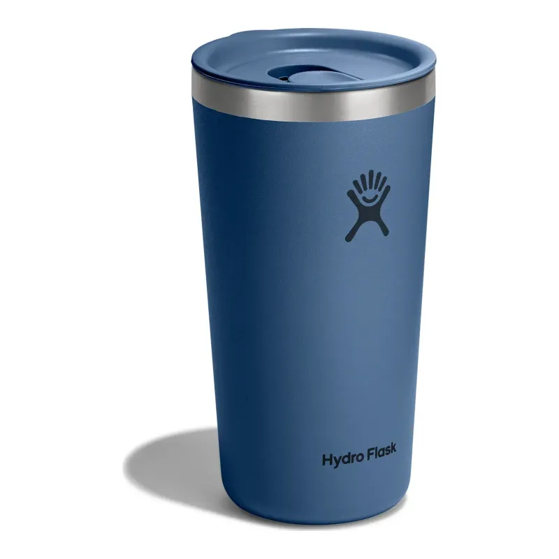 Hydro Flask 20oz All Around Tumbler Press-In Lid in Harbor Blue, alternate view 1