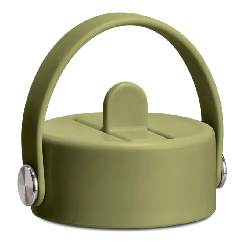 Hydro Flask Wide Flex Straw Cap in Palmer Green, alternate view 1