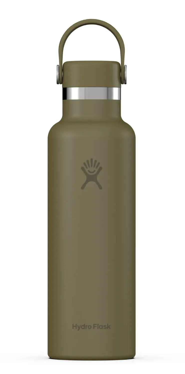 Hydro Flask 21oz Standard Flex Cap in Palmer Green, alternate view 1
