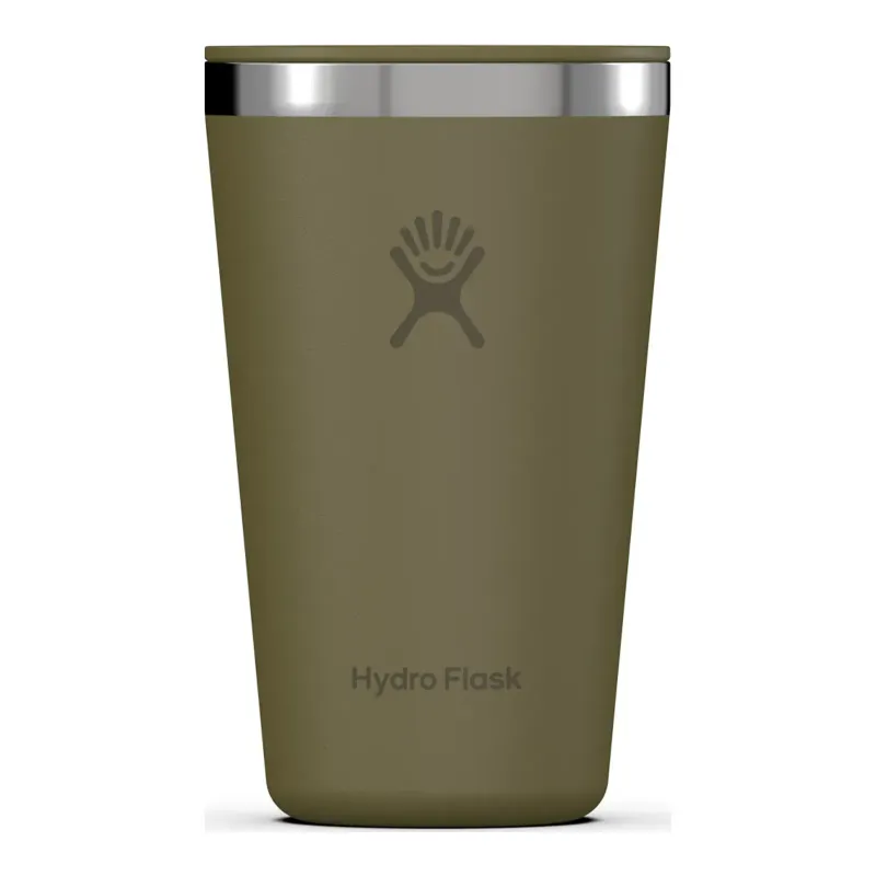 Hydro Flask 16oz All Around Tumbler Press-In Lid in Palmer Green, alternate view 1