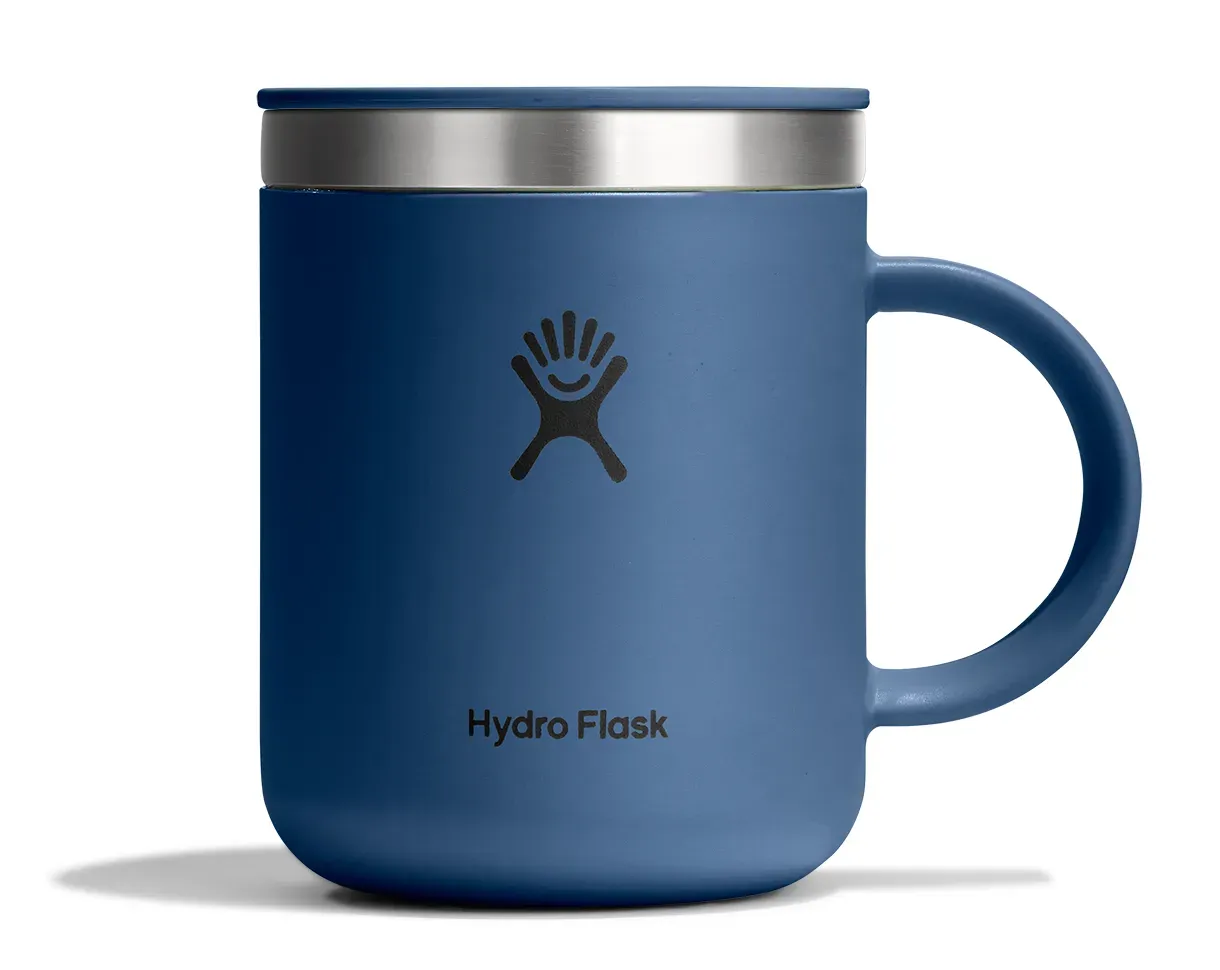 Hydro Flask 12oz Mug in Harbor Blue, alternate view 1