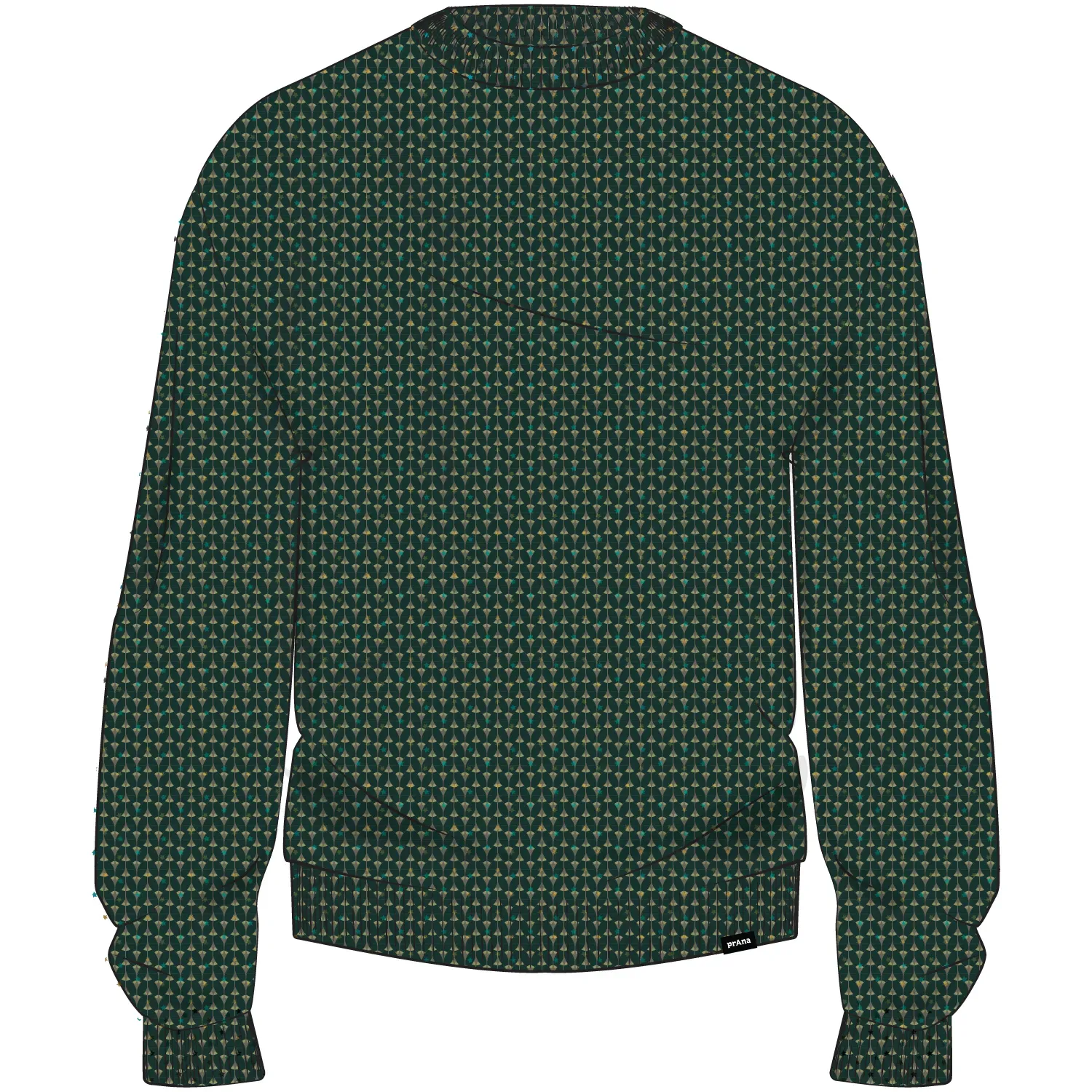 prAna Men's Coupeville Crew Sweater, Color: Cargo Green, Size: M