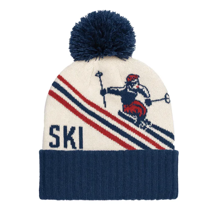 Jack &amp; Sage Retro Ripper Beanie, Color: Night Sky Navy SMS