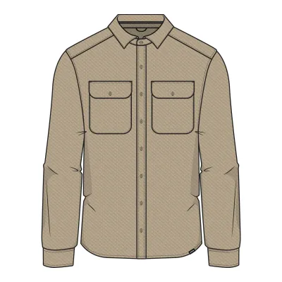 prAna Men's Point Reyes Long Sleeve Shirt, main view