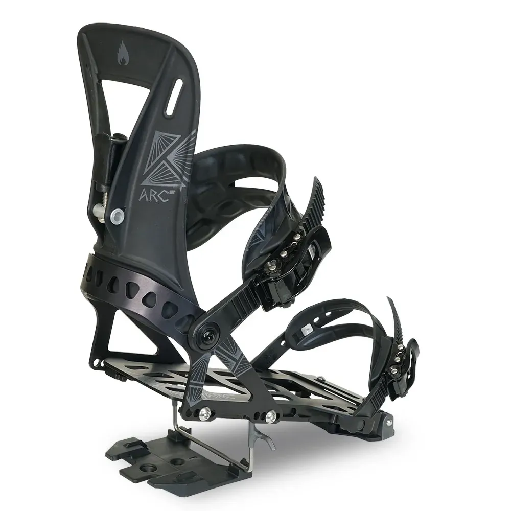 Spark R&amp;D Arc ST Splitboard Binding in Black, alternate view 2