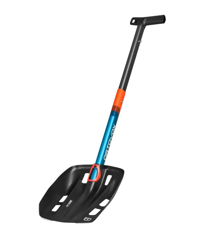 Ortovox Pro Guide Shovel in Deep Black, front view