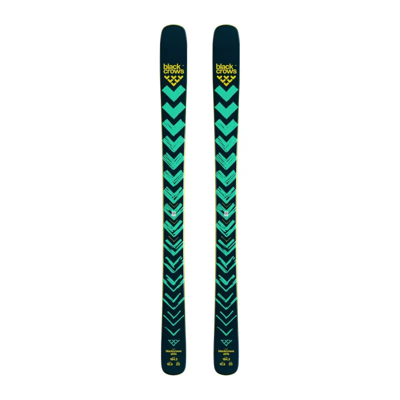 Black Crows Atris Skis, front view